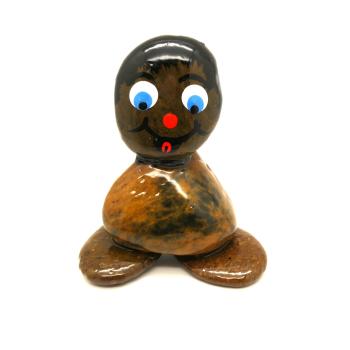 Lustiges Steinmännchen personalisierbar